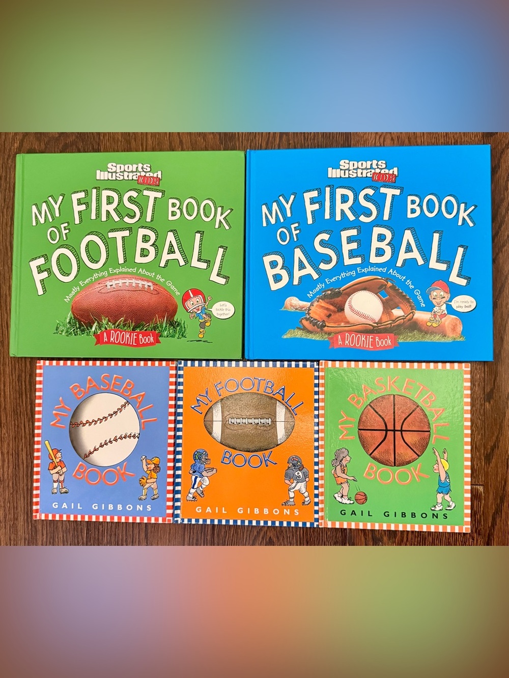'My First' Sports Book Set